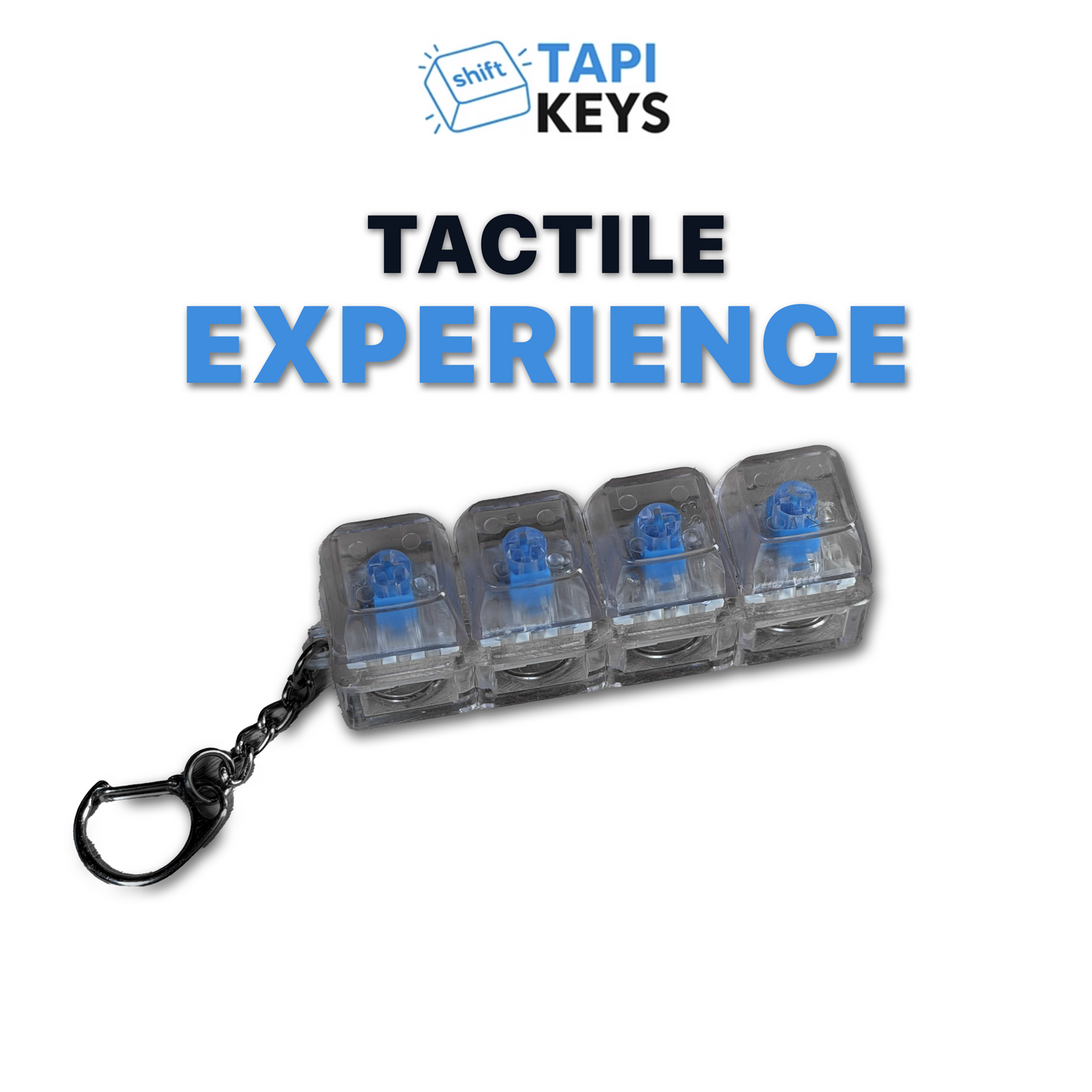 The Original TapiKeys™ Fidget Keychain